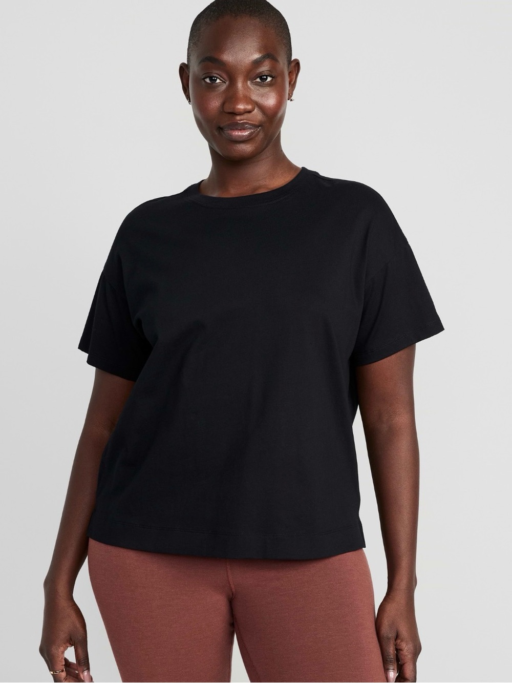 Old Navy "Vintage" Black Short Sleeve Crew Neck Tee